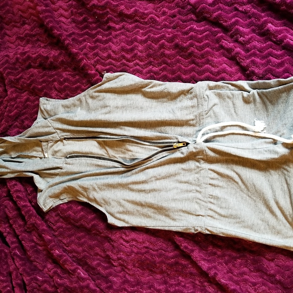 Gray short 1 piece